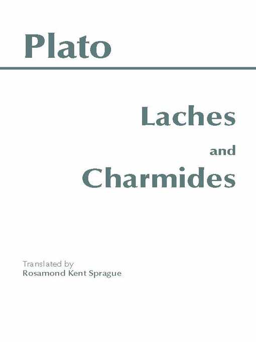 Title details for Laches and Charmides by Plato - Available